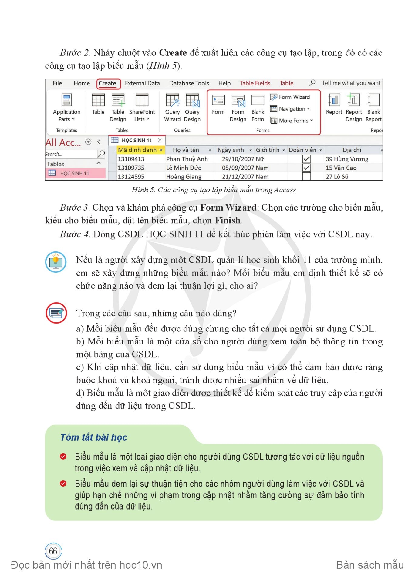 Tin học lớp 11: Tin học ứng dụng (Bản Mẫu) | Sách Cánh Diều ...